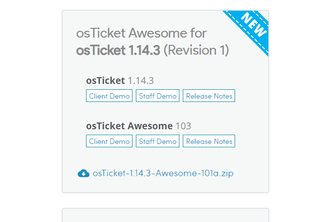 Uploading osTicket Awesome files to web root